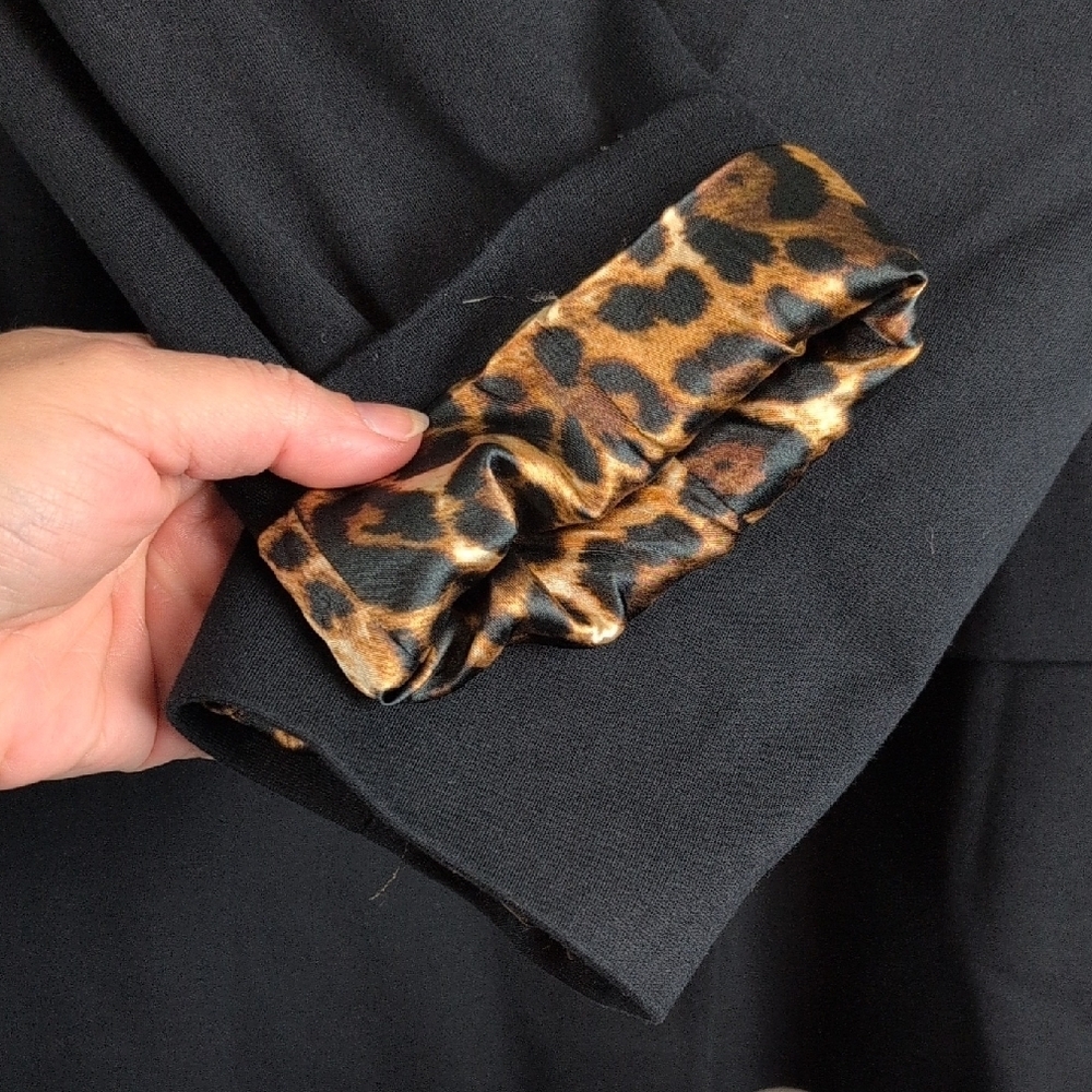 Sofia by Sofia Vergara Leopard Print Jacket XXL N… - image 5